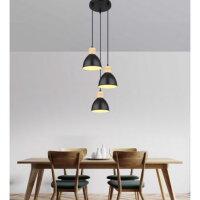 Závěsné svítidlo WIHO černá 3xE27, max. 40W 230V GLOBO 54018-3HS