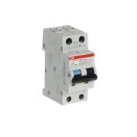 ABB DS201 M C10 A30 kombinace jistič/chránič 2P (1P+N) 10A 30mA C 10kA A
