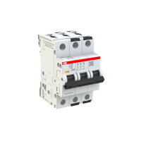 S303P-B16 3 fázový jistič 16 A char. B 25kA ABB 2CDS383001R0165