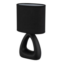 Stolní lampa TRIANGLE černá 1x40W E14  GLOBO 21731S