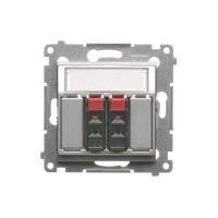 DGL32.01/43 Dvojitá zásuvka reproduktoro