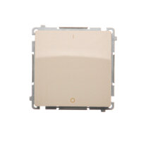 Spínač dvojpólový, řazení 2, 16AX, 250V~, béžová KONTAKT SIMON BMW2A.01/12