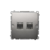 BM62E.01/29 dvojitá počítačová zásuvka R