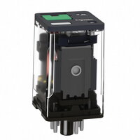 Schneider RUMC32F7 Univerzální 3P pin, 10 A, 120 V AC s LED a test. tl.