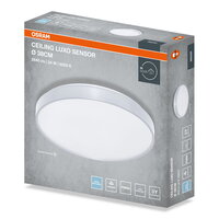 CEILING LUXO SILVER SENSOR ? 38 cm 24W 6500K IP20 SILVER OSRAM 4099854652370