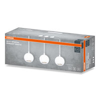 LED SPOT SPHERAL BLACK 3XGU10 PENDANT OSRAM 4099854588549