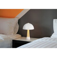 Stolní lampa PAULIN písková 1x E27 ILLU,max. 40W 230V GLOBO 51570122