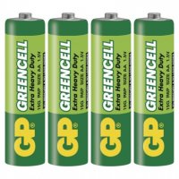 Zinková baterie GP Greencell AA (R6) B1220