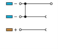 3vodičová napájecí svorka pro čidlo 2,5 mm2 oranžová Wago 270-564