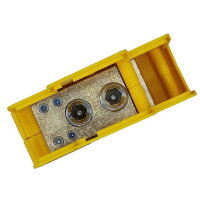 Distribuční blok DTB 120/120+2x16 žluto-zelený ELEKTRO BEČOV UB120K.24