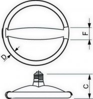 Philips Zářivka Circular ES 24W WW E27 220-240V 1CT/6