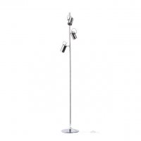 BUGSY stojanová chromované sklo 230V GU10 3x50W RENDL R10520