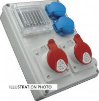 ROS-I 3200 A Zásuvková rozvodnice 2x3243