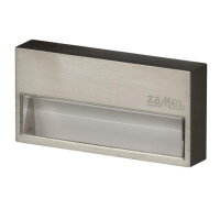 Světlo LED SONA na omítku 14Vss IP44 NEREZOVÁ OCEL RGB diody ZAMEL 12-111-26