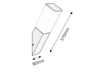 Bonn E27 1x 60W IP44 matná černá RABALUX 8337