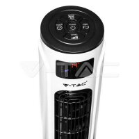 55W LED Tower Fan With Temperature Displ