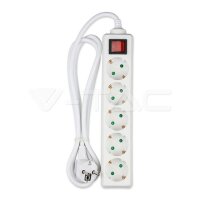 5 Ways Socket With Switch (3G 1.5MM2 X 1
