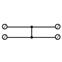 Svorka ETB 50/1x2 žluto-zelená ELEKTRO BEČOV UK2050.24