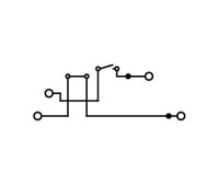 2002-2972 Dvoupatrová rozpojovací svorka