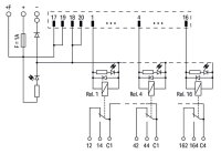 propojovací modul pro systémovou kabeláž, Konektor dle DIN 41651 20pól.