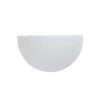 Přisazené svítidlo se skleněným stínidlem OSMONT NELA DL2 2x7W IP43 E27 bílá
