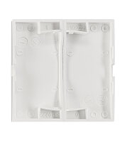 Kryt spínačů a ovladačů dvojitý, symbol šipky, bílý SCHRACK EV102212--