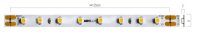 XRIBO IP66 5m/reel LEDS STRIP 6W/m 64LED