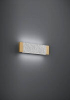 Nástěnné svítidlo VALLELADO LED černá/šedá/dřevo 10,8W IP20 EGLO 390387