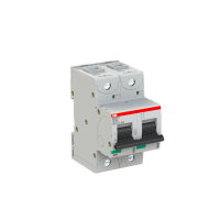 ABB S802PV-SP100 2P jistič pro fotovoltaiku s klecovou svorkou 100A 5kA 800V DC