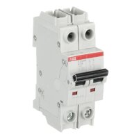 S202MR-K1 jistič char. K Icu: 10kA 1A 2p UL 1077 ABB 2CDS272437R0217