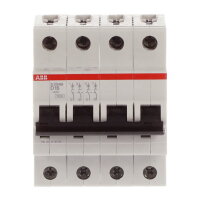 S204M-D16 4 fázový jistič 16 A char. D 10kA ABB 2CDS274001R0161
