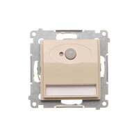 LED osvětlení s pohybovým senzorem 230V, 1.2 W, 4200 K, krémováová DOSCB.01/41