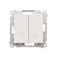 TW6/2L2.01/111 Přepínač střídavý 2 násob