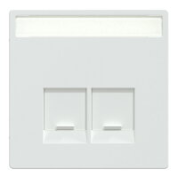 MEG4574-6035 Centr. deska RJ45 2nás. pop