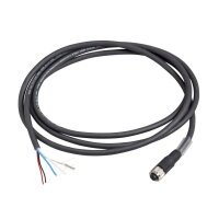 CAN kabel (In attachment) zahnutý M12,Female/volné konce A coded 5 pinů,25m