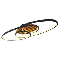 Stropní svítidlo TISHA I černá 40W 230V LED, 1700lm, 3000K GLOBO 67362-42