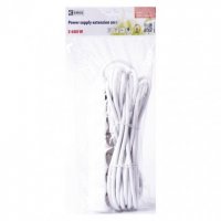 Prodlužovací kabel 10 m 5 zásuvek s vypínačem bílý PVC 1,5mm2 EMOS P1510R