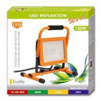 LED reflektor WORK podstavec,30W,4000K,3500lm,IP44,oranž ECOLITE RMLED-50W/ORA