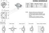 Svorka univerzální SU Cu (měď) TREMIS V600