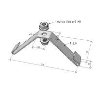 Držák DZM 3/150 ''A2'' ARKYS ARK-234035