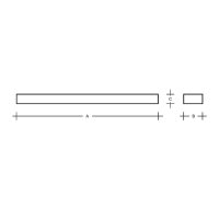 Nástěnné svítidlo Izar II 600mm 15,6W 3000K 2360lm bílá LUCIS I2.L1.600.92