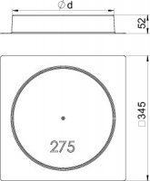OBO 7404404 Forma pro vytvoření dutiny SK HB R275