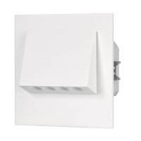 Zamel TYP 11-221-52 Světlo LED NAVI, pod omítku, 230Vstř, IP20, BÍLÁ, TEPLÁ BÍLÁ