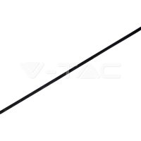Fabric Rope 2x0.75 mm Black,