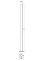 Sloupkové svítidlo HINT ST200 LED 100W IP54 DG 3000K REDO 90278
