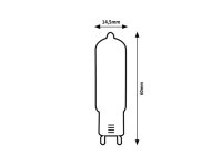 Světelný zdroj Filament LED, G9, 4W, 460lm, 3000K RABALUX 79033