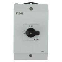 P1-40/I2H/N Vypínač zapnuto/vypnuto 3+N-pól 40A v plast.skříňce IP65 199921