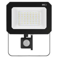 LED reflektor SIMPO s pohybovým čidlem, 50 W, černý, neutrální bílá EMOS ZS2343