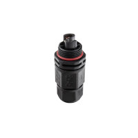Kabelová rovná spojka L20, 2piny, IP67, šroubovací MCLED ML-112.249.67.0