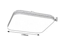 OSCAR2 svítidlo bílá LED 18W IP20 RABALUX 71174